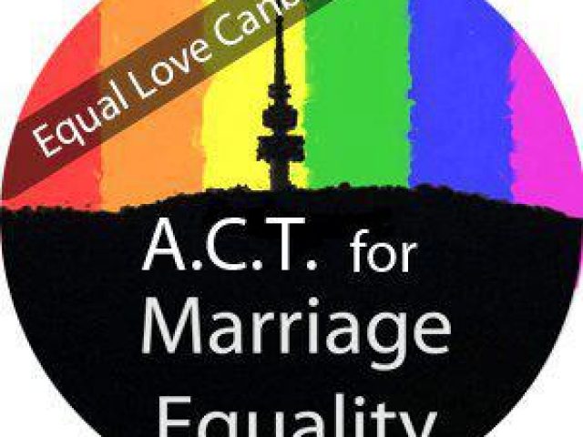 ACT for Marriage Equality (Equal Love Canberra)